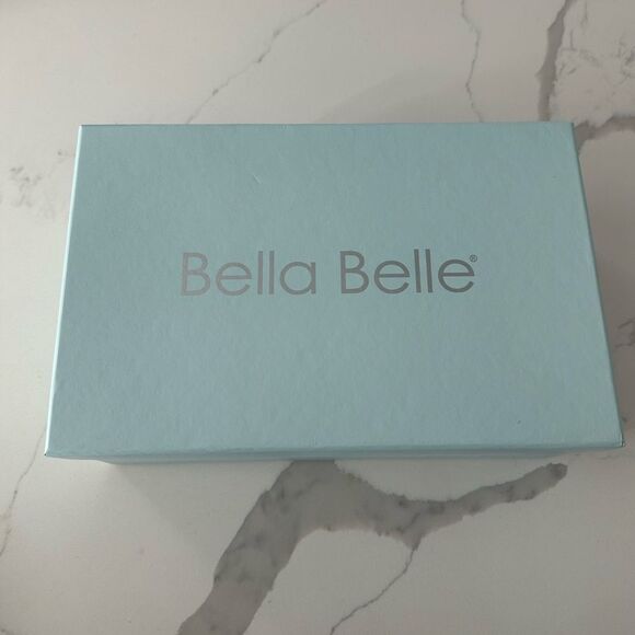 Bella Belle NEW IN BOX Lilia Ivory Silk Pearl Strappy Sandals Wedding Bride - Picture 5 of 8